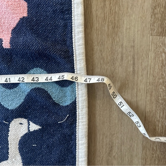 VTG Crown Crafts Vuteks Vukovar Reversible Blanket Yugoslavia Cow Sheep Pig Goos - Picture 7 of 8